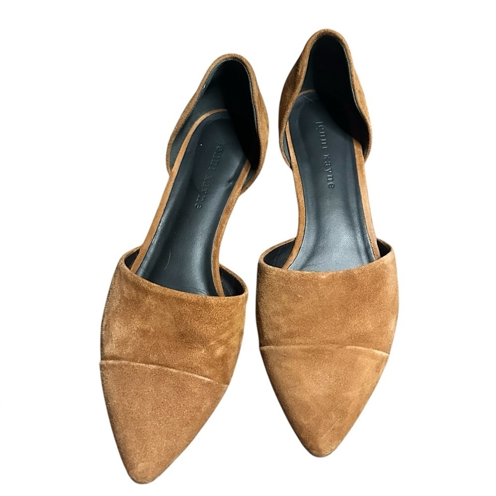 Jenni Kayne VERO GUOIO Suede Flats 38 1/2/8.5 - Picture 3 of 5
